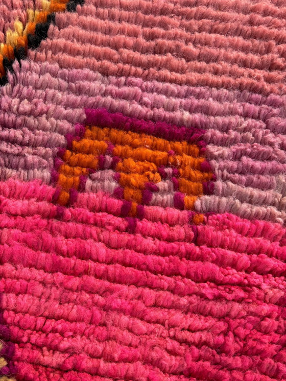 Image 1 of Pink Moroccan Wool Rug 