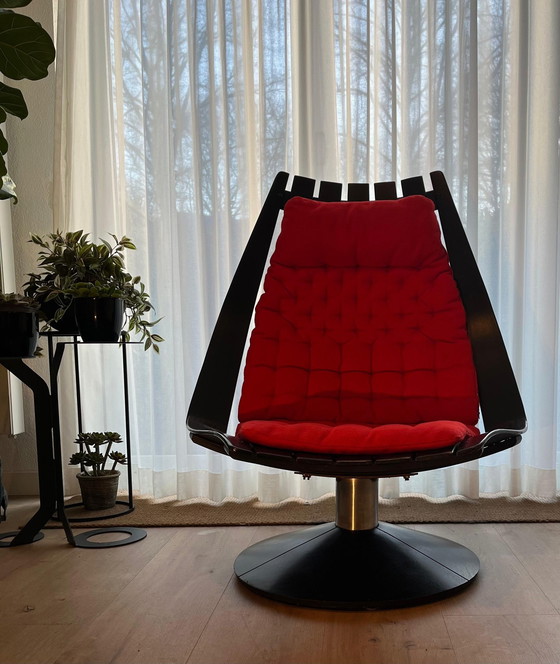 Image 1 of Hans Battrud, Swivel chair 1959
