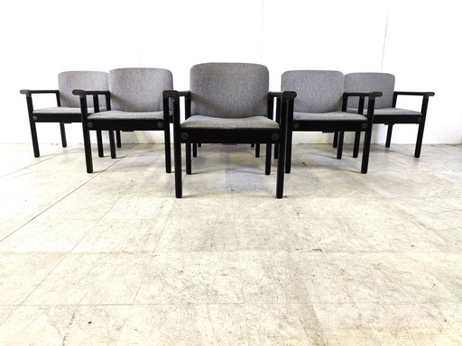 6x fauteuils Gerd Lange