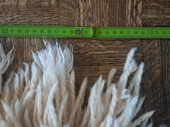 Image 1 of 1 X High Pile Wool Carpet, Cream