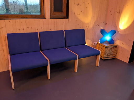 Stylish Blue Bench