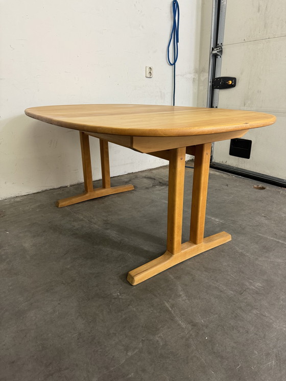 Image 1 of Danish extendable dining table