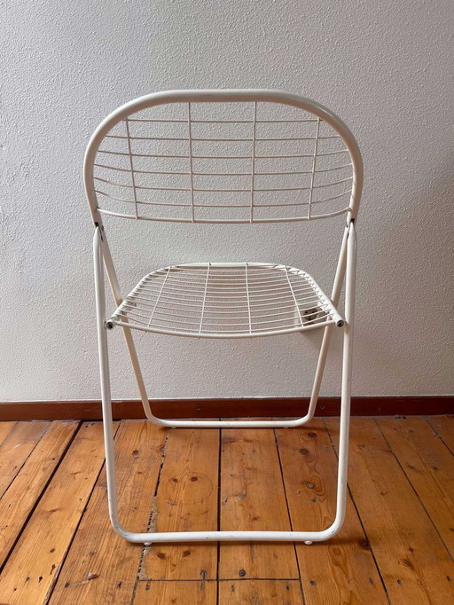 Chaise pliante vintage Ikea 80S Niels Gammelgaard Åland