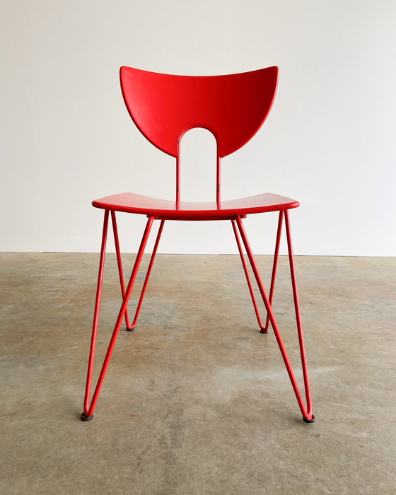 Image 1 of 6x Kusch & Co Mikado 1800 chair by Walter Leeman