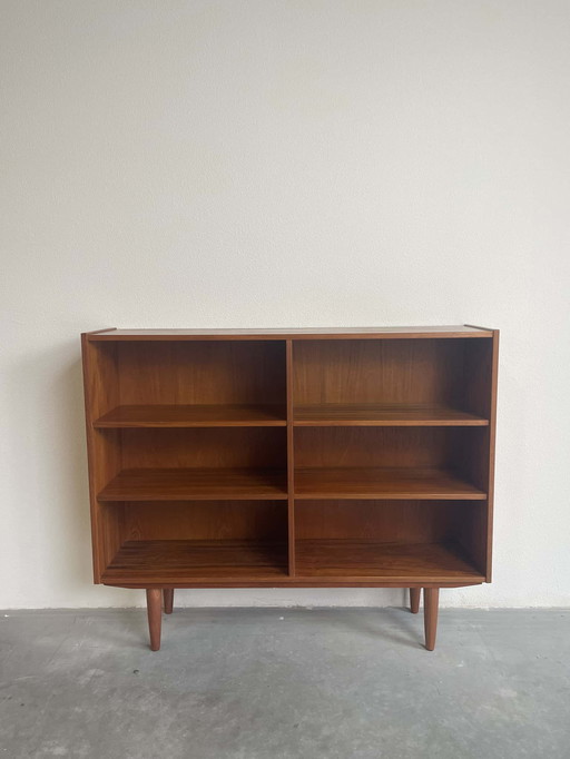 Danish bookcase in teak (m)