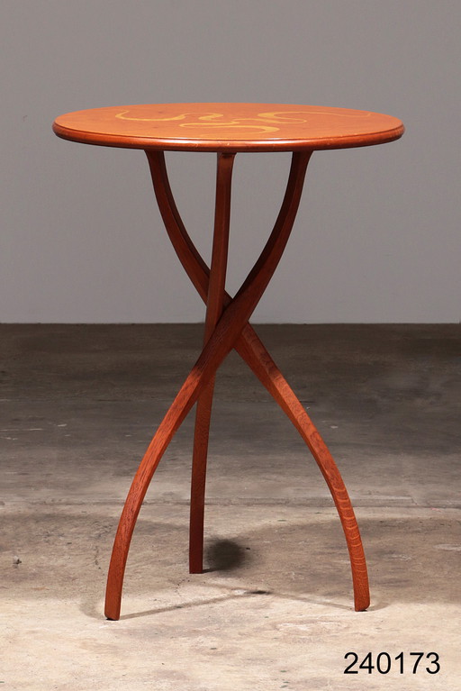 Table d'appoint en bois "Vortice" d'Oscar Tusquet pour Carlos Jané, vers 1989