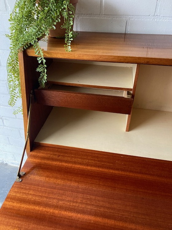 Image 1 of Secrétaire rétro vintage Mid Century