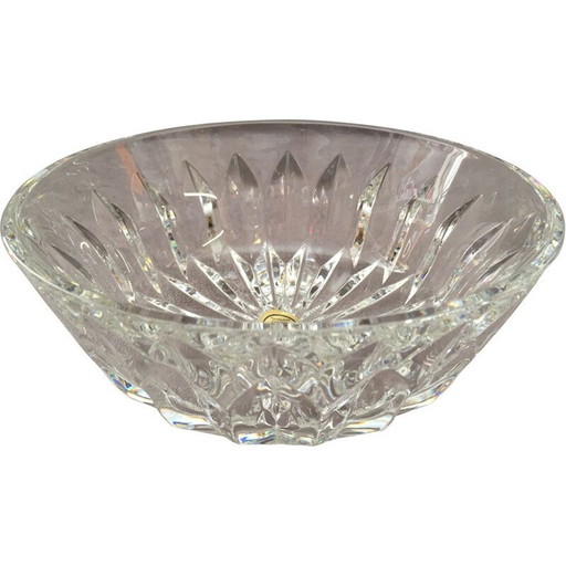 Vintage crystal centerpiece by Wadgassen Saarland, 1960-1970