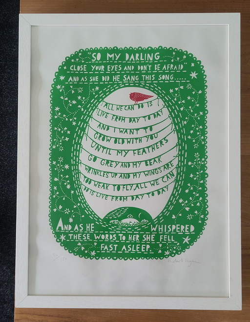 Sérigraphie Rob Ryan