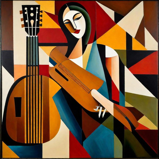 Image 1 of Juan Gris --- The Violinist