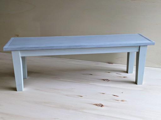 Banc ou table d'appoint moderne en pin