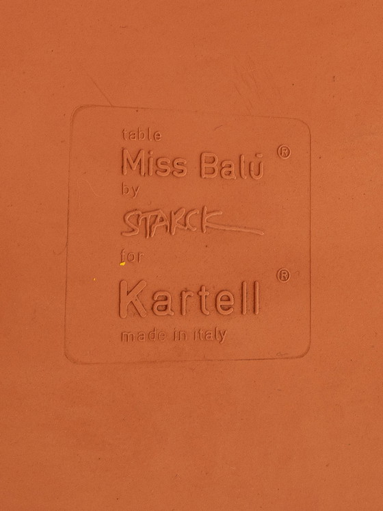 Image 1 of  MISS BALŪ bistro table, Philippe Starck for Kartell 