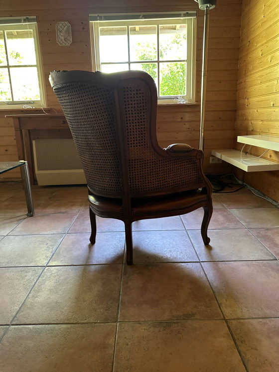 Image 1 of Fauteuil en cuir