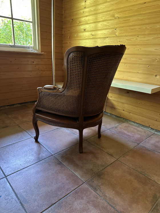 Image 1 of Fauteuil en cuir