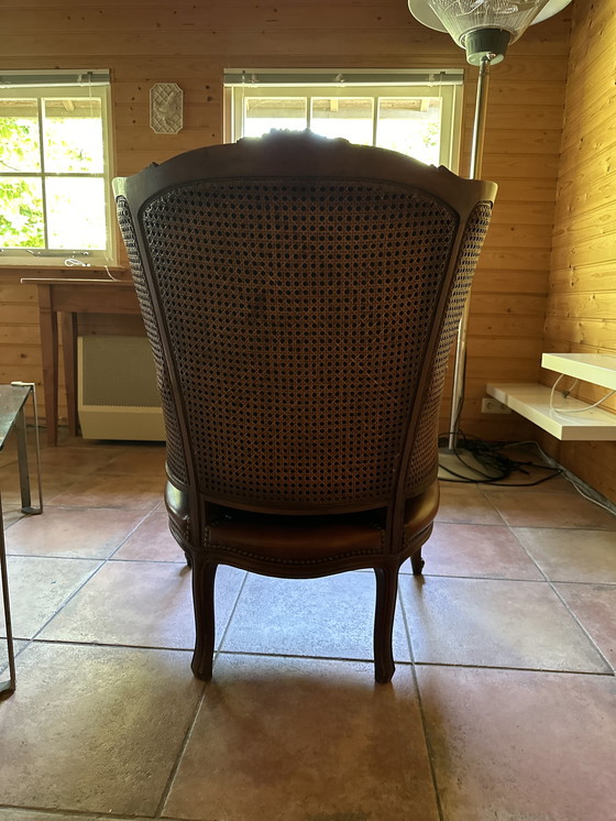 Image 1 of Fauteuil en cuir