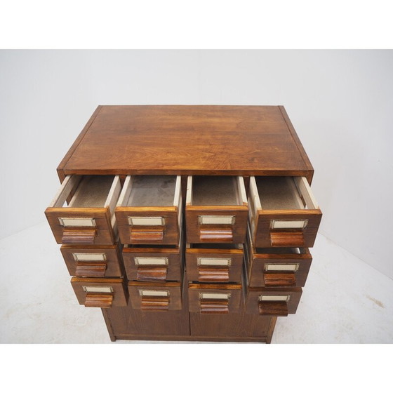 Image 1 of Cassettiera vintage in legno, Cecoslovacchia 1960