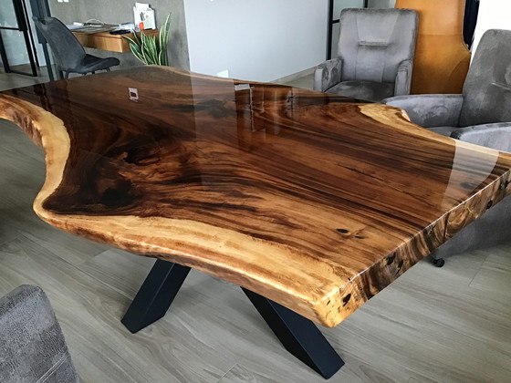 Image 1 of Modern Trunk Dining Table