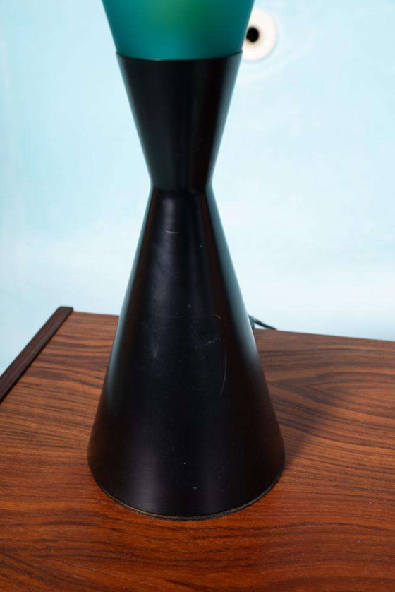 Image 1 of Lampada di design vintage anni '70/'80, stile Memphis diabolo