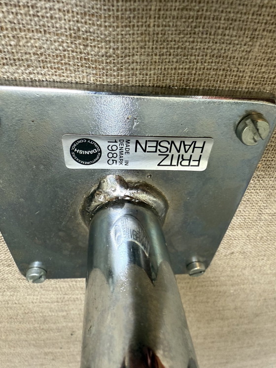 Image 1 of 2X Vintage Fritz Hansen Oxford Chair