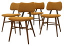 4x chaises chaises de salle à manger 'Ingon' vintage
