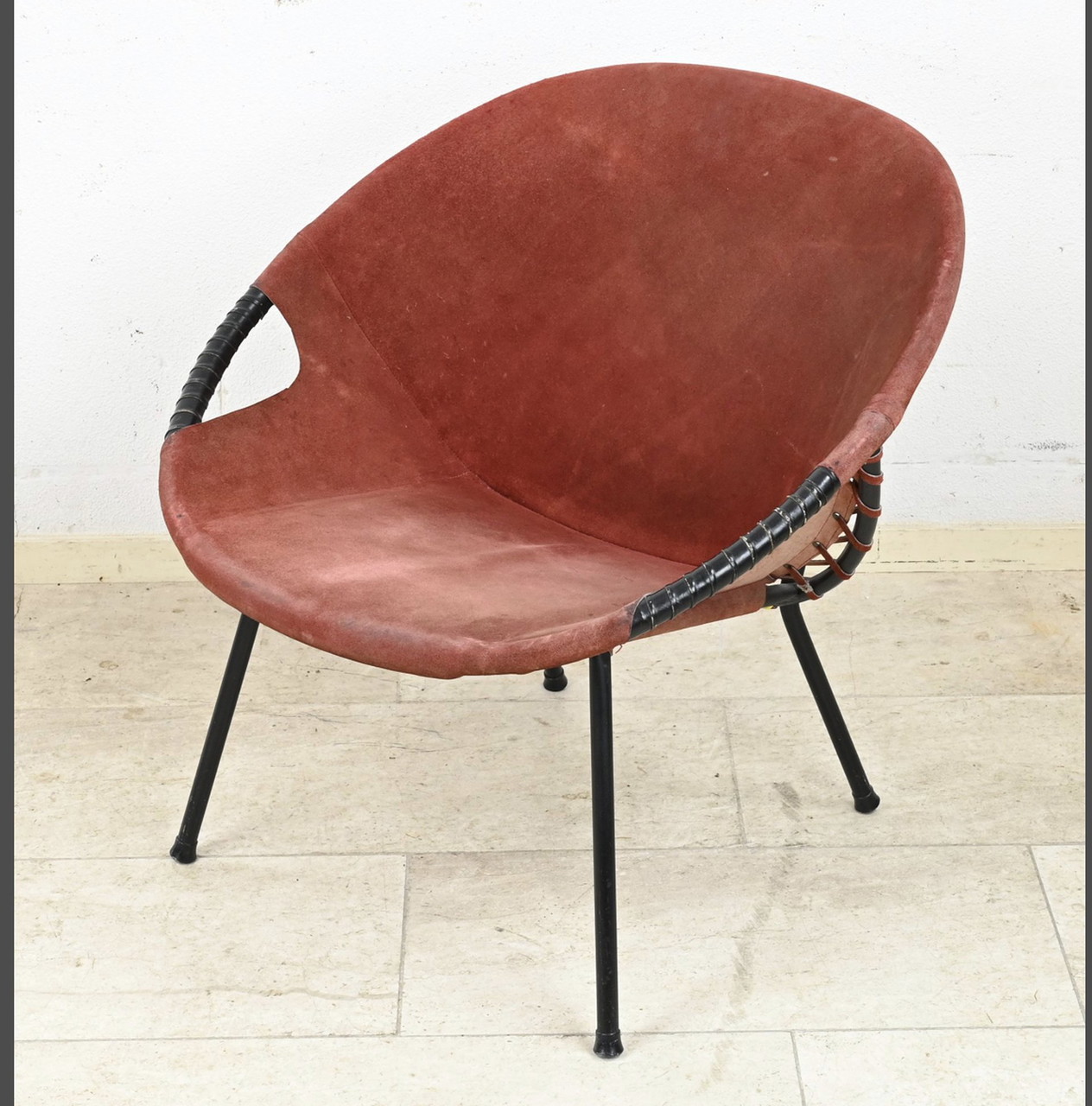 Lusch & Co Sedia a palloncino dal design vintage