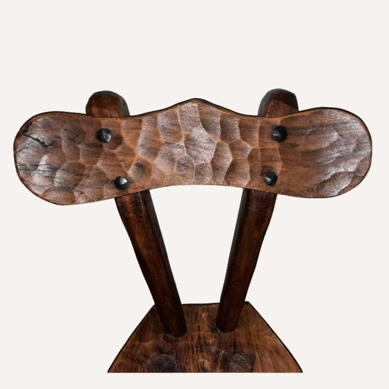 Image 1 of Brutalist milking stool, France, 1950S