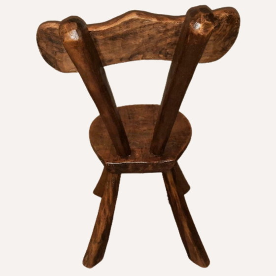 Image 1 of Brutalist milking stool, France, 1950S