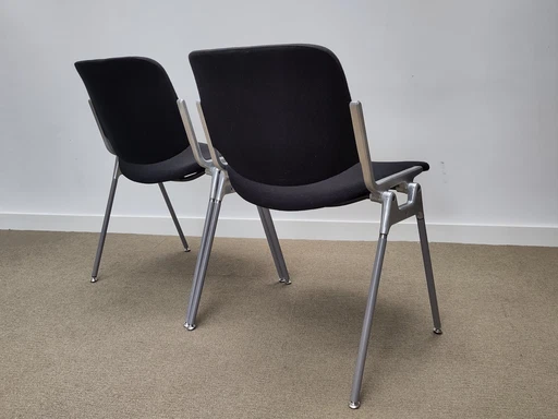 2X Dining chair Castelli Dcs 106 Giancarlo Piretti