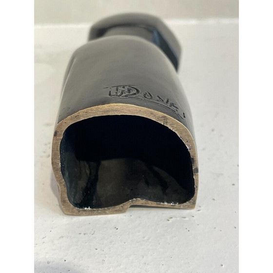 Image 1 of Scultura d'epoca "Madre e bambino" in bronzo di Marthe Donas, Belgio 1910