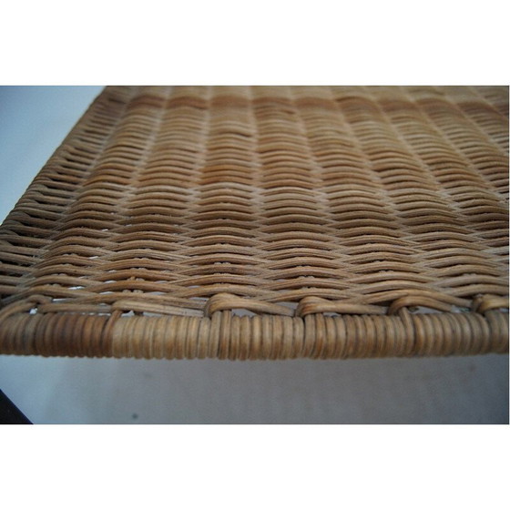 Image 1 of Carrello bar vintage in rattan, anni '60 