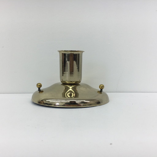 Mid-century Minimal Schonbek & Co. Gold Light Fixture, 1970’s