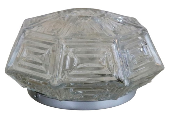 Image 1 of NOS ceiling lamp ceiling lamp hexagon vintage