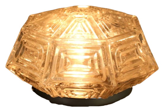 Image 1 of NOS ceiling lamp ceiling lamp hexagon vintage