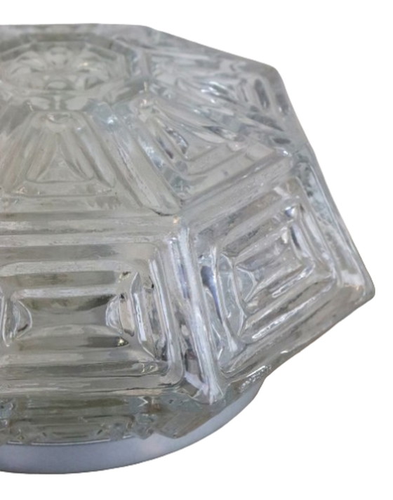 Image 1 of NOS ceiling lamp ceiling lamp hexagon vintage