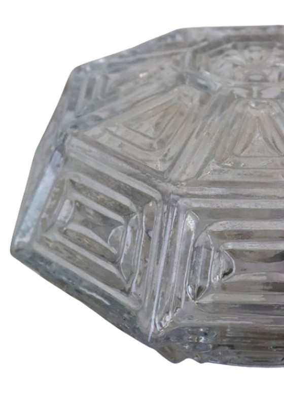 Image 1 of NOS ceiling lamp ceiling lamp hexagon vintage