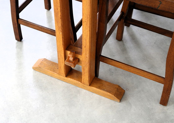 Image 1 of Vintage bar table with 4 chairs