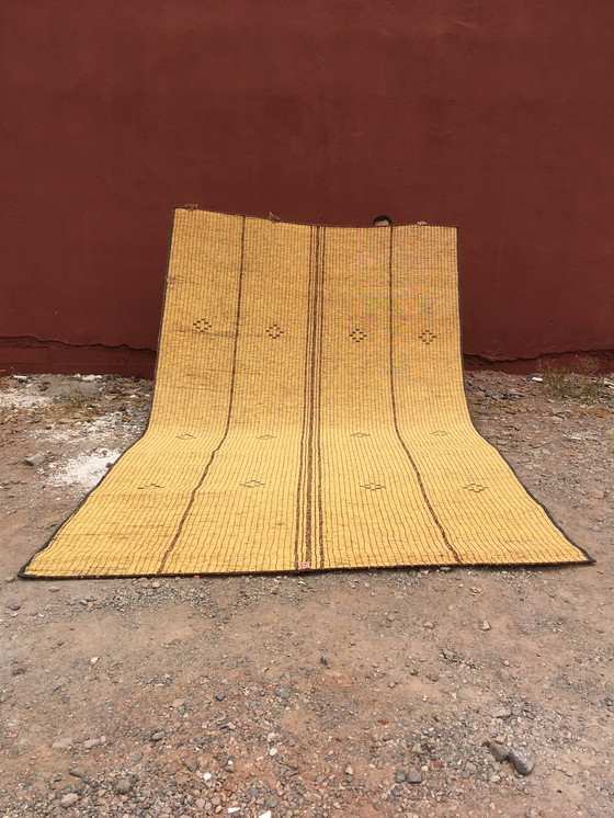 Image 1 of Mauritanian mat Touareg carpet 4.35 X 2.64 M