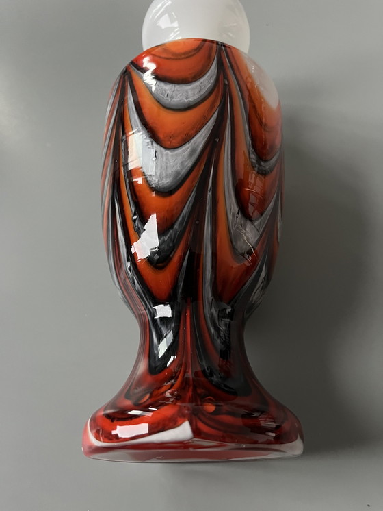 Image 1 of Carlo Moretti Murano Opaline Vase