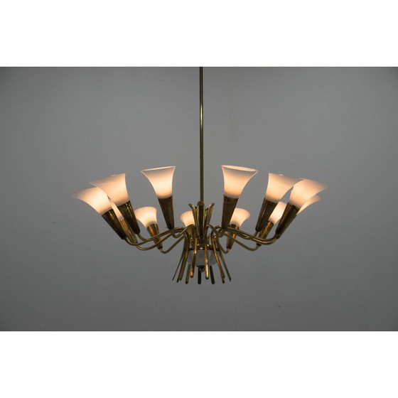 Image 1 of Vintage chandelier by Kamenicky Senov, 1958