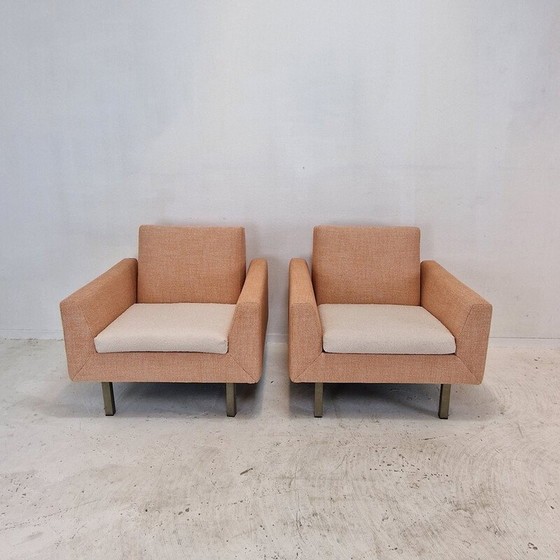 Image 1 of Pair of vintage model 410 chairs by Theo Ruth for Artifort, 1950