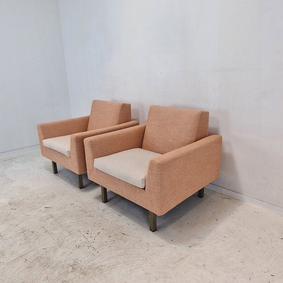 Image 1 of Pair of vintage model 410 chairs by Theo Ruth for Artifort, 1950
