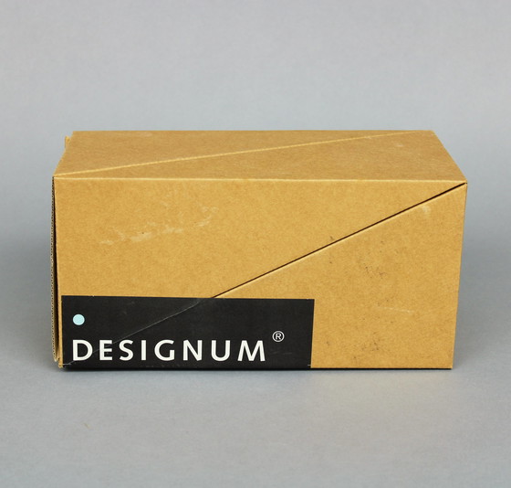 Image 1 of Myranda Brugge (1957) Black Ks Vase, For Designum, 1981 In Original Packaging