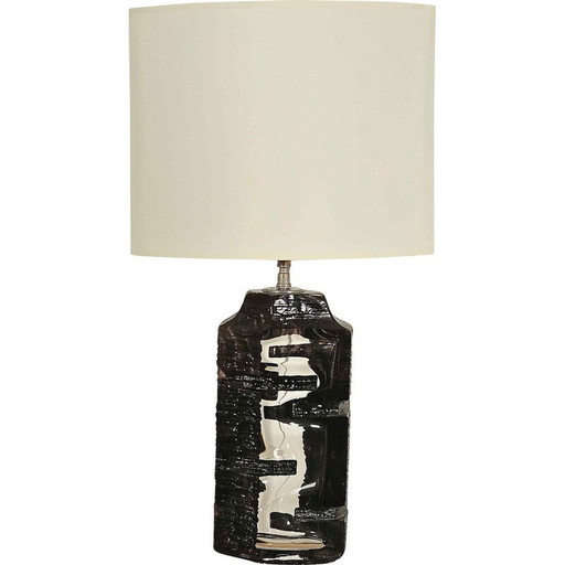 Base per lampada in cristallo Argos vintage, 1970