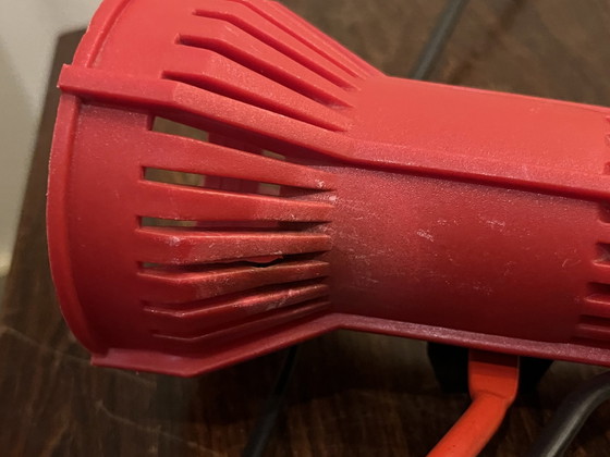 Image 1 of Red Retro Table Lamp From Artilux