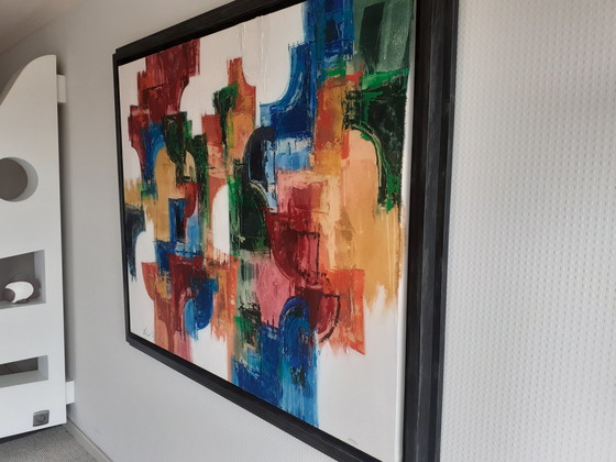 Image 1 of Abstract Painting By Maurice Mihor