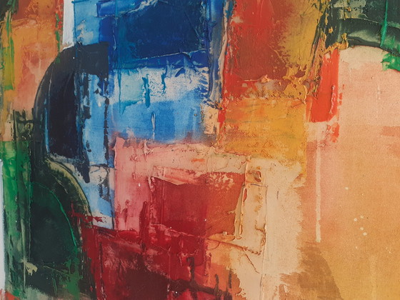 Image 1 of Abstract Painting By Maurice Mihor