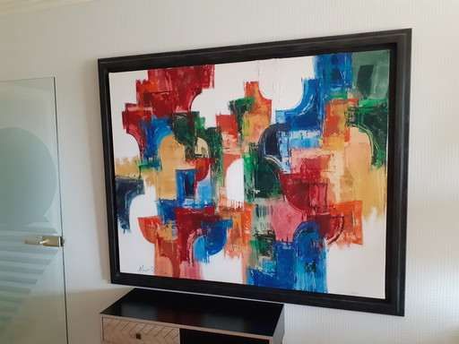 Abstract Painting By Maurice Mihor