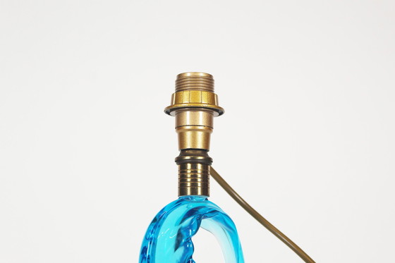 Image 1 of 1X Hand Made Murano Glass Pheasant Table Lamp