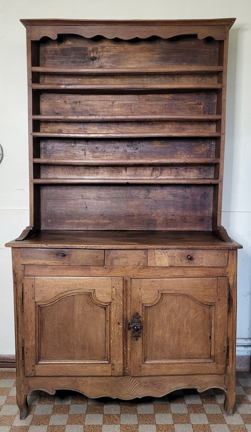 Oak Chest Of Drawers About 1900