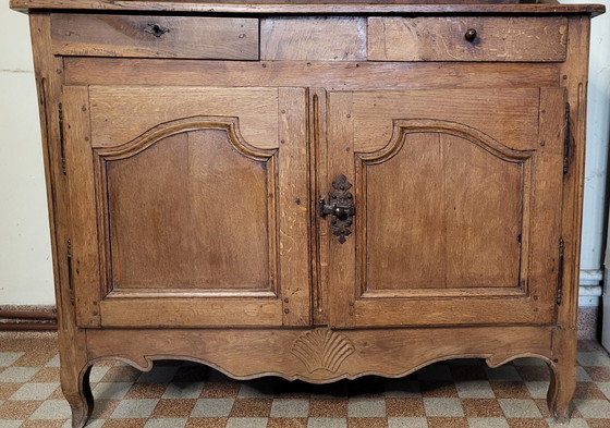 Image 1 of Oak Chest Of Drawers About 1900